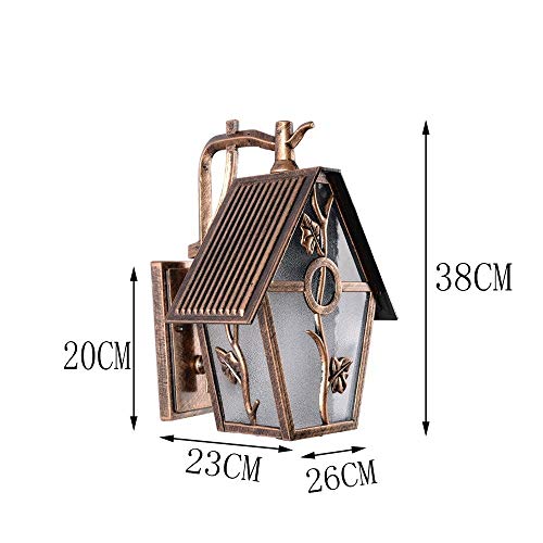 Lanterne métal extérieure décorative style européen antique - 8