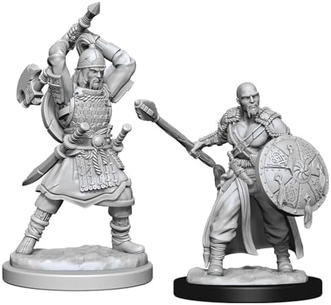 Dungeons & Dragons D&D Nolzur's Marvelous Miniatures - Human Barbarian Male (6 Units) image 4