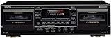 doppel kassettendeck gebraucht  Denon DRW-585 Doppel-Kassettendeck schwarz