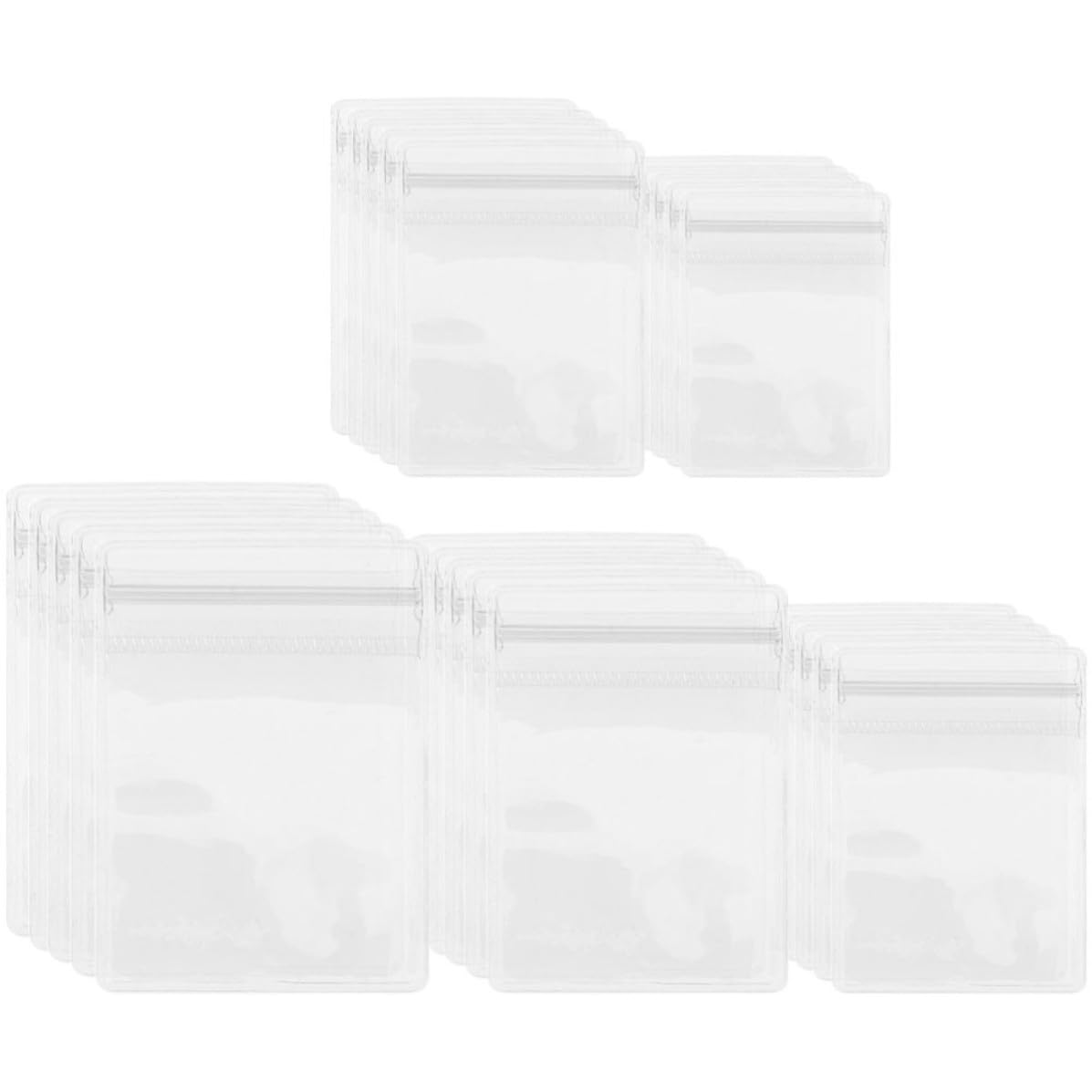 Bolsa para joyas transparente en formato viaje para organizar pendientes sin enredos