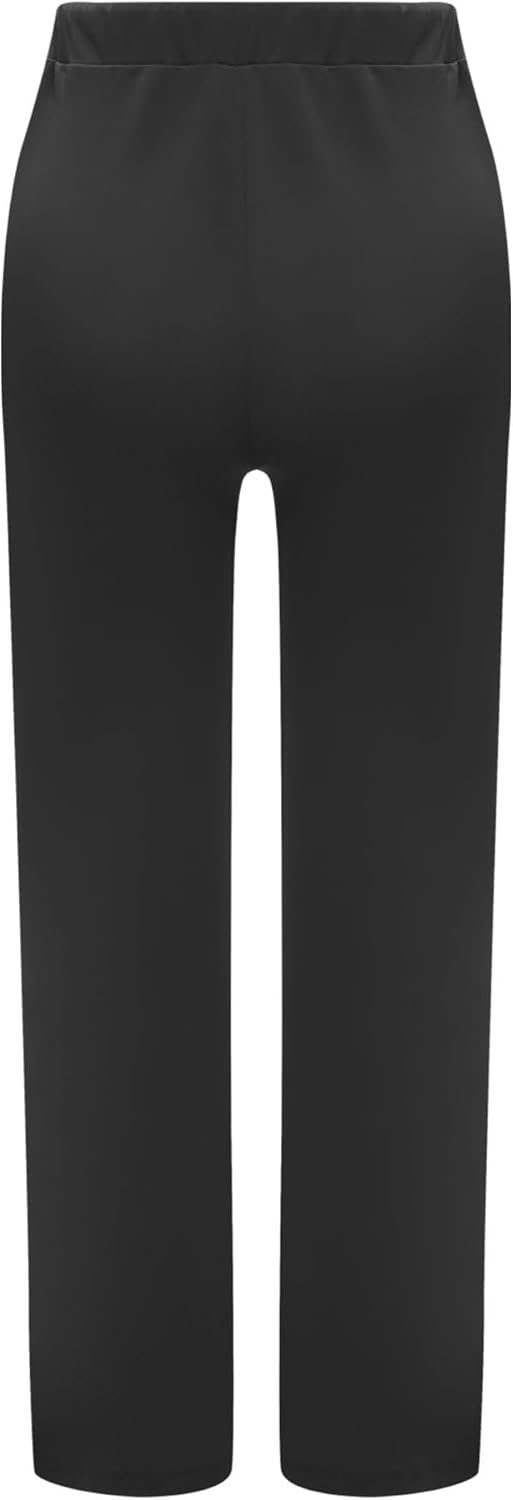 YiZYiF Kids Boys Modern Performance Costume Gymnastics Trousers Flared Leggings Professional Latin Jazz Dance Pants