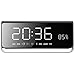 Produktbild UKW-Radiowecker mit dimmbarem großem LED-Spiegel,USB-Ladeanschluss,Akku-Backup,Sleep Timer Bluetooth Lautsprecher mit Nachtlicht,Hände frei,Stereo Sound,TF AUX, Snooze
