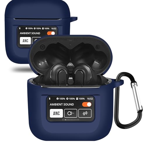 UIUIKA JBL TOUR PRO 2 �P�[�X TOUR PRO 2 �ی�J�o�[ �_�炩�� �V���R���� JBL TOUR PRO 2 �P�[�X �����h�~ �L�Y�h�~ �ϏՌ� �h�o �y�� �����[�d�\ �J���r�i�t�� �����h�~(�u���[)