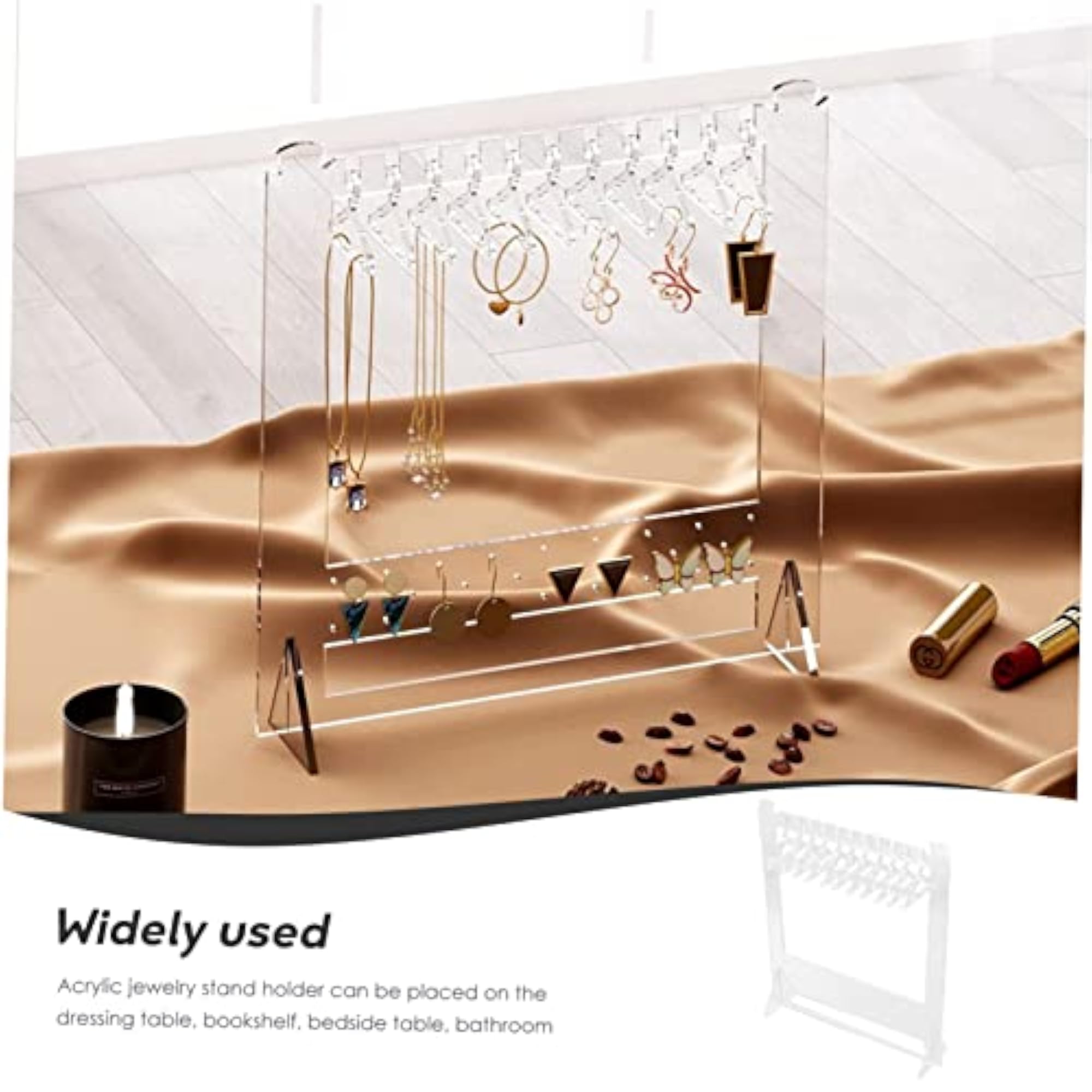 Acrylic Jewelry Display Stand Mini Organizer