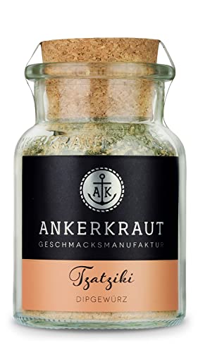 Foto von Ankerkraut Geschenkset Dips, Geschenk-Box mit 3 Gewürzen für Dips im Korkenglas, Tzatziki, Patatas Bravas und Sour-Cream & Onion in Gewürzgläser