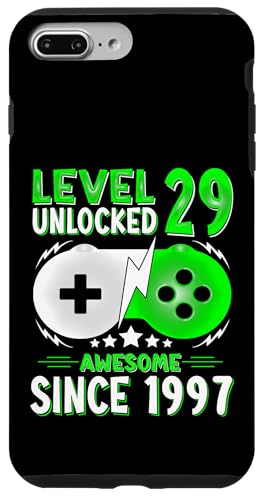 Level 29 Unlocked Birthday 29 Years Old Gifts 29th Birthday �X�}�z�P�[�X iPhone 7 Plus/8 Plus �p