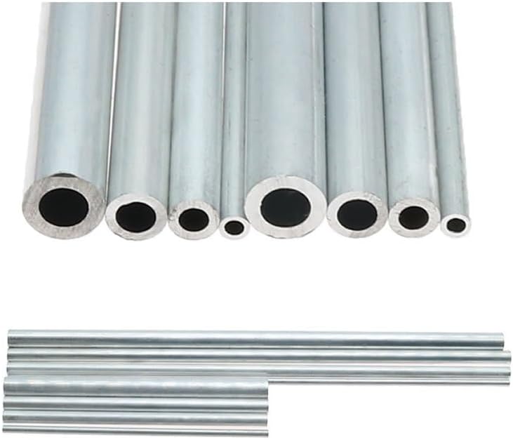 Aluminum Round Tubing Seamless Straight Pipes, Aluminium Pipe 5mm Wall Thickness AL6063 Pipe 15-60mm OD Straight 300mm 500mm Long Round 6063 Aluminum Alloy Tube(500mm OD 28 x ID 18mm)