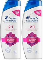 Head & Shoulders Smooth and Silky 2-In-1 Shampoo + Conditioner 350 ml (Pack of 2)