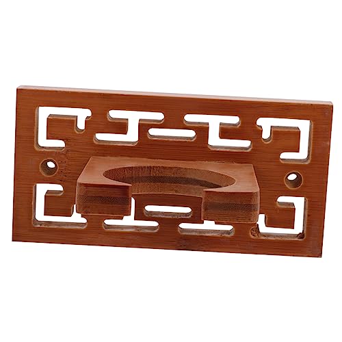 Angoily 2 Sets Wooden Instrument Wall Hook Ukulele Wall Mount Cucurbit Flute Hanger Hook