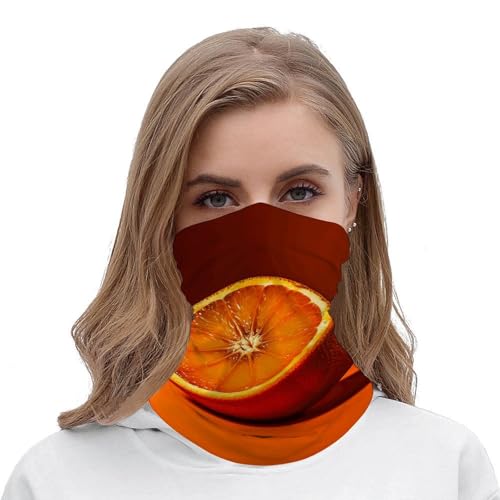 Pasamontaña transpirable, a prueba de viento y polvo, con protección solar, color naranja, para hombre y mujer miniatura 4