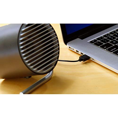 ZXIAOY Piccola Scrivania Personal Fan USB, Mini