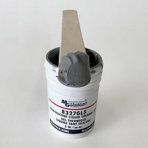 Image of MG Chemicals 8327GL5-25ML Non-Silicone Liquid Thermal Gel 5 W /(m.K), 56g, 1-Part Jar