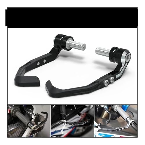 Guidon protector protège mains kit de protection levier moto Diavel noir