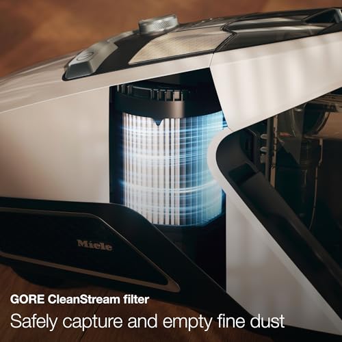 Image of Miele Blizzard CX1 Turbo Team Bagless Canister Vacuum, Tech Blue