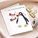 Podagree Noot Noot It's Your Birthday Card Funny Pingu Birthday Cards Penguin Meme Funny Bday Gift for Penguin Lovers Gift for Girlfriend Boyfriend, Husband, Wife