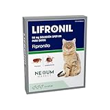 Pipetas Gatos LIFRONIL x3 Pipetas contra Pulgas y Garrapatas | Apto para Todo Tipo de Gatos a Partir de 2 Meses y más de 1 kg de Peso | Protección hasta 5 Semanas | Nexum Market (Pack de 1 Unidad)
