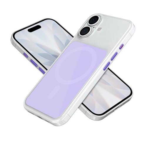 Image of GRIPP Native Case Compatible with Mag-Safe for iPhone 17 | 6ft Drop-Tested with D30 Technology, 360 Protection, Scratch-Resistant, Raised Camera Edges, Metallic Buttons Back Cover - Purple