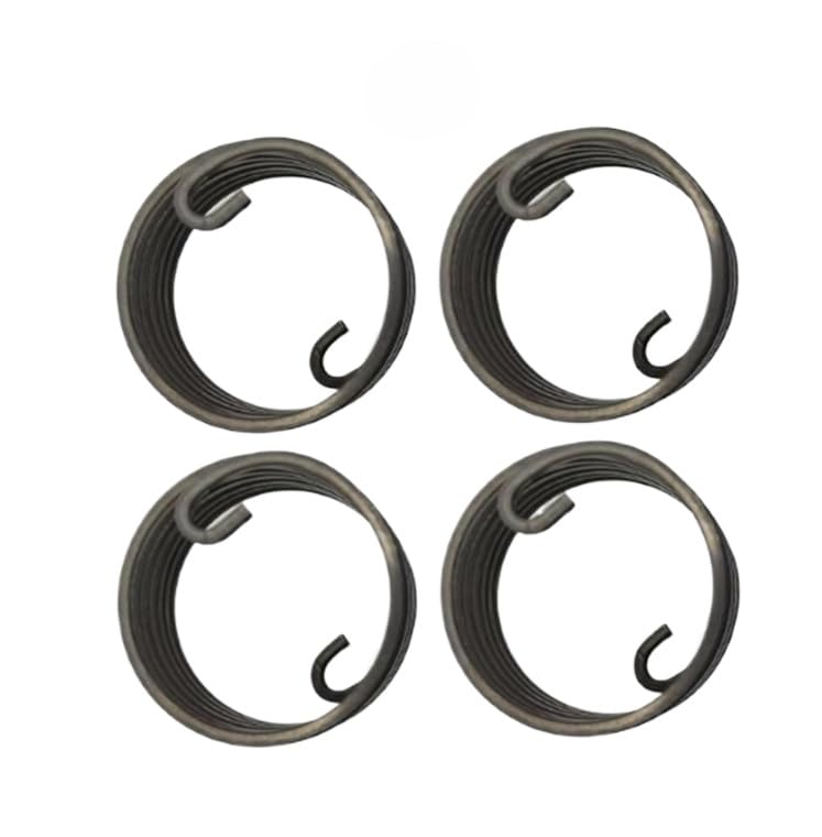 Daaxing Starter Spring Starter Recoil Pull Start Spring Fit for BG56C BG86C BG86 SH56 SH86 HS81RC Lawn Mower Attachments (4Pcs)