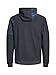 Jack & Jones Jcotake Sweat Zip Hood Sudadera, Azul (China Blue China...