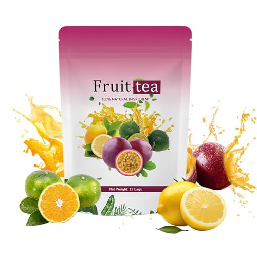 Sachets de thé aux fruits lyophilisés 100% vrais fruits infusion herbes (3PC)