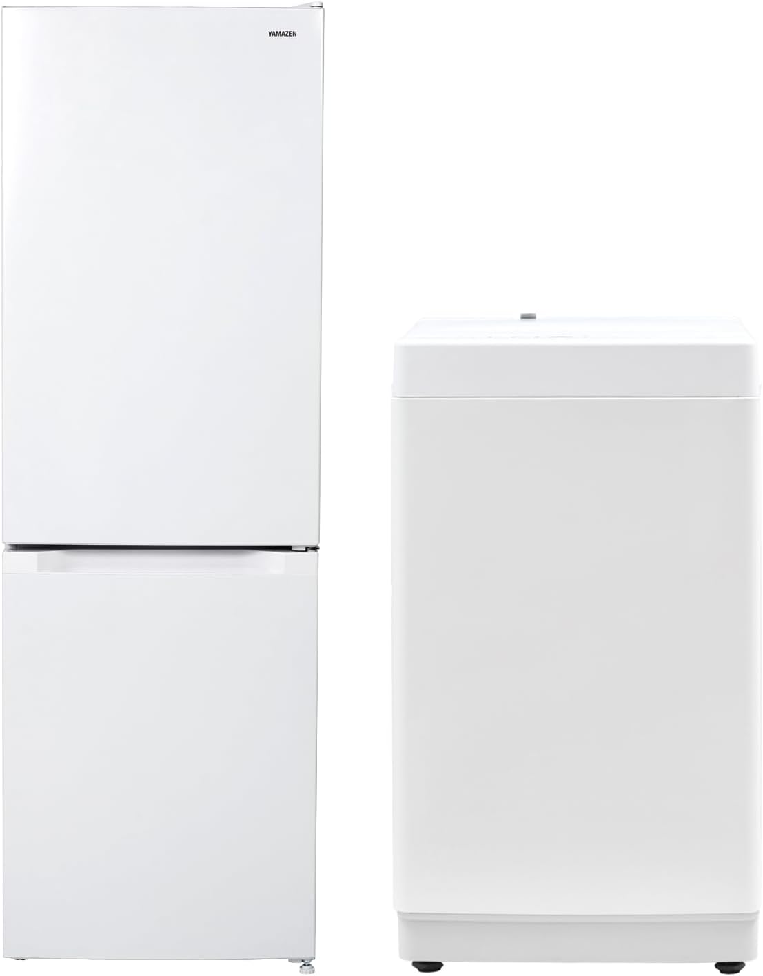 [山善] 冷蔵庫 150L & 洗濯機 6kg 家電セット セット 家電セット コンパクト ホワイト