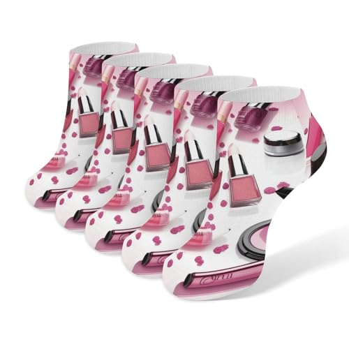 Modern Girl Cosmetic Socks Low Cut Ankle Sock Athletic Running Low Cut Socks Thin Soft Ankle Socks Unisex