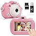 Produktbild YUNKE Kinderkamera, 3,0-Zoll-HD-Touchscreen-Digitalkamera mit 30MP 1080P 32G Speicherkarten-Kartenleser für Kinder zum Neujahrsfest zum Geburtstag für Kinder im Alter von 2-10 Jahren Rosa