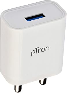 ptron-volta-12w-single-usb-smart-charger-made-in-india-bis-certified-fast-charging-power-adaptor-