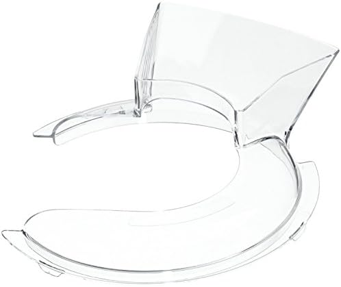 KN1PS Artisan Pouring Shield for Compatible with kitchenaid 4.5 Or 5 Quart Artisan Tilt W10616906 Stand Mixers by Poweka