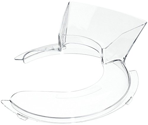 KN1PS Artisan Pouring Shield for Compatible with kitchenaid 4.5 Or 5 Quart Artisan Tilt W10616906 Stand Mixers by Poweka
