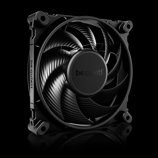 Silent Wings 4 120mm PWM High-Speed Case Fan - Black