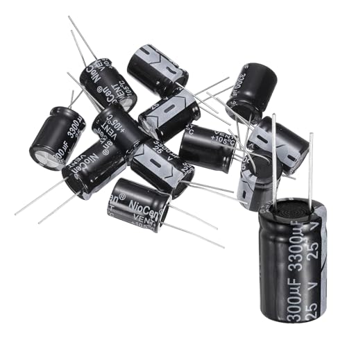 Condensateurs 3300 uF 25V haute température 105C pour stabiliser l'alimentation des téléviseurs