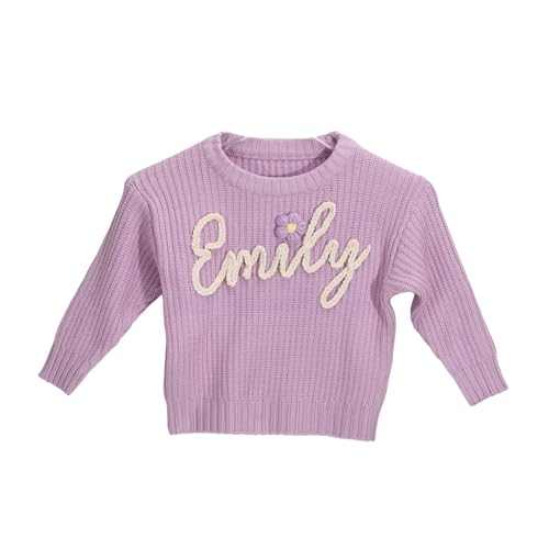 Pekdi Personalisierte Name Pullover für Baby Kleinkind Benutzerdefinierte...