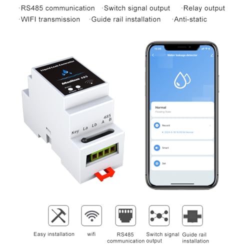Détecteur de fuite d'eau WiFi intelligent pour gestion de bâtiment - 3