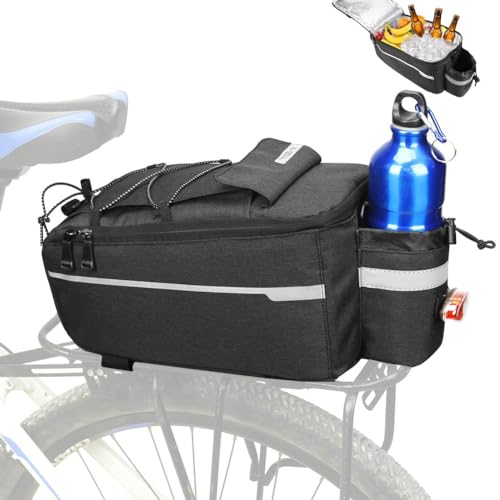 RANJIMA Fahrrad Gepäckträgertasche,Gepäcktaschen für Fahrrad Hinter...