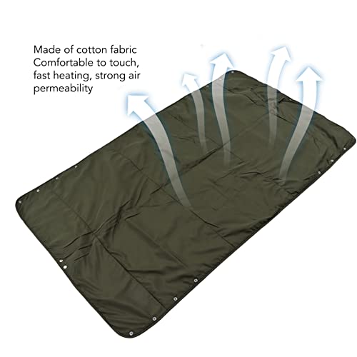 Manta calefactora USB de algodon lavable y control termico de tres velocidades 5