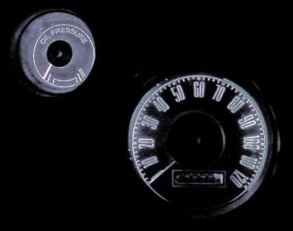 67-68 Mustang LED Dash Guage Kit (White)