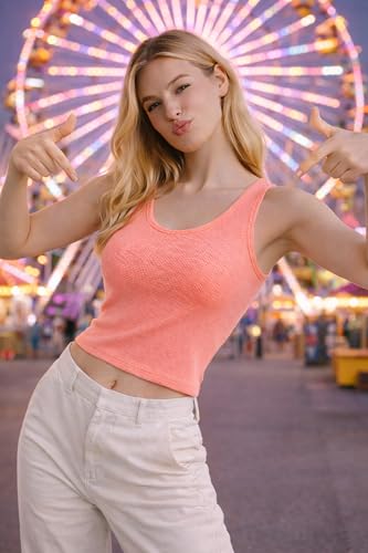 Image of London Hills Tops for Woman | Tshirt for Woman | t Shirt for Womans | Crop top for Woman's | Women tees | Stretchable Women Tops | Sleeveless Ribbed top's for Women's Western 'Women t Shirt