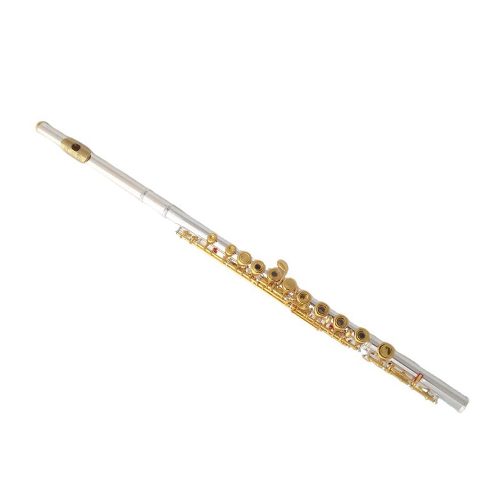 Strumento Flauto Traverso In Do Con Corpo In Argento 16 Strumenti A Fiato Apri E Chiudi Doppio Uso Prestazioni Professionali Flauto Standard