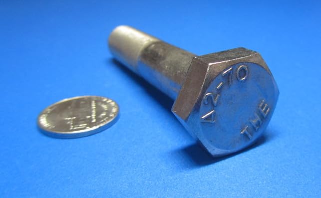 18-8 A2 Stainless Steel Hex Bolts PT M14 x 2 mm x 70 mm Long 5 pcs