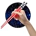 ChopSabers Light Up Lightsaber Chopsticks, Red