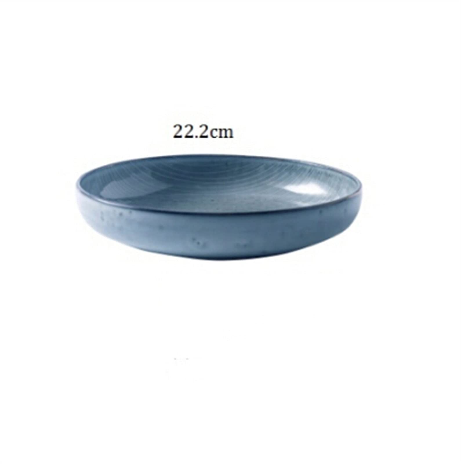 Ensaladera Tazón de sopa Vintage de cerámica, ensaladera grande for el hogar, cubiertos, mesa de cocina interior, tazón de postre, tazón Vintage creativo Tazón para Servir Ensalada(B)