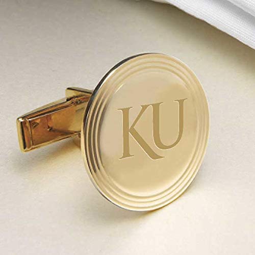 University of Kansas 18K Gold Cufflinks