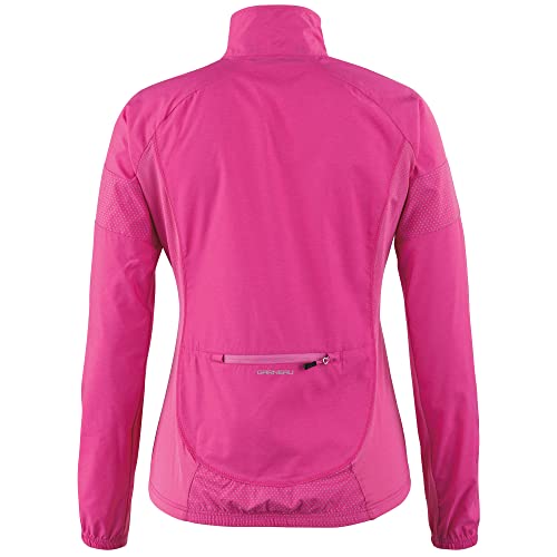 Louis Garneau, Jaqueta feminina de ciclismo Modesto 3, peônia, média, Peônia, M