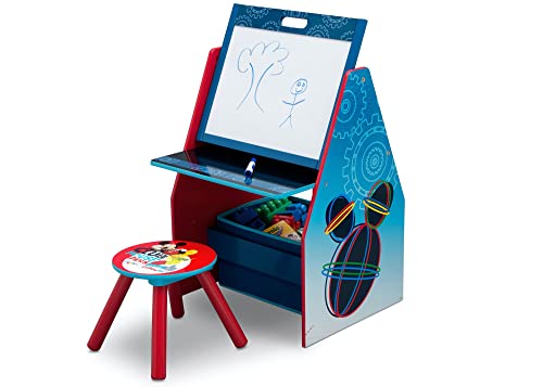 Image of Delta Children Easel and Play Station, Disney Mickey Mouse