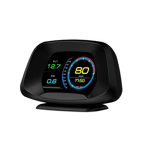 Version Car Universal Dual System HUD Head Up Display OBD II/GPS Interface,Vehicle Speed