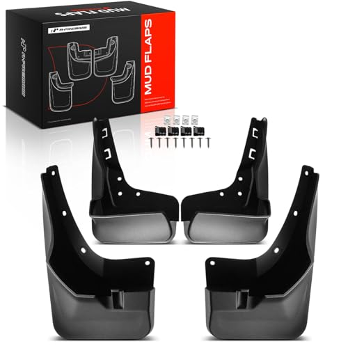 A-Premium Mud Flaps Compatible with Mercedes-Benz GLE300d/GLE350/GLE400/GLE450 AMG/GLE500/GLE550, Sport Utility, No Drilling Required Mud Guards with Hardware Accessories, Set of 4 Front and Rear by A-premium - Used condition - CA$11.17