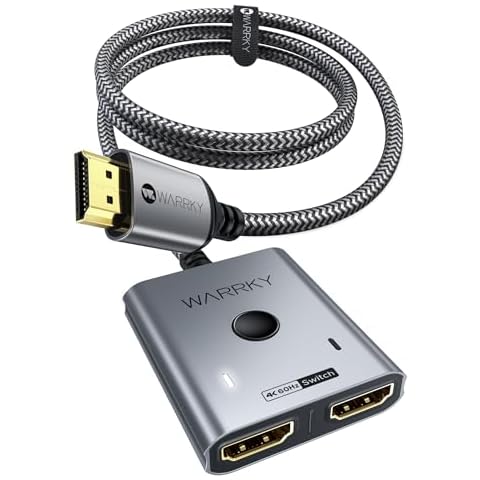 WARRKY 4K 60Hz Bidirectional HDMI Switcher Cover