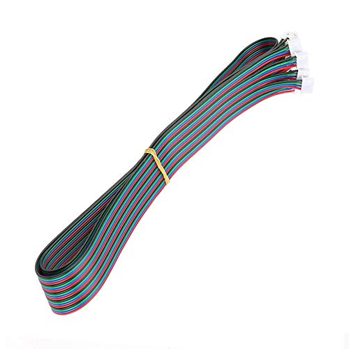 5 Stück Anschlusskabel PH2.0-XH2.54 weiblich auf weiblich aus PVC für Schrittmotor 39/42 Nema16 Nema17
