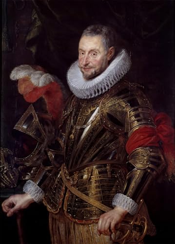 Art portrait d'Ambroise Spinola par Rubens, affiche sur toile cadeau idéal passionnés d'histoire